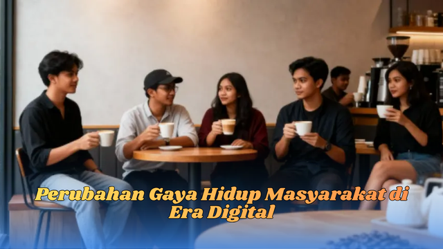 perubahan gaya hidup masyarakat
